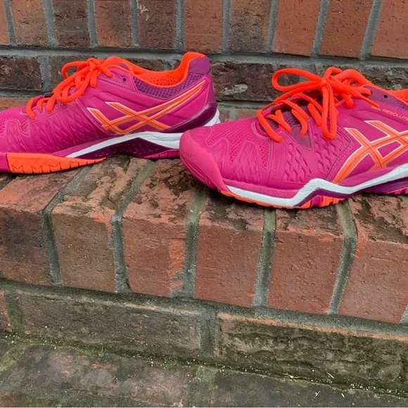 ASICS Women’s  Athletic Shoes Gel Resolution Dynamic Cushioning Sz 10 Training - Picture 4 of 12